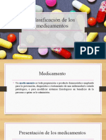 Clasificación de Los Medicamentos