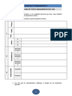 Estructura Del Texto Argumentativo