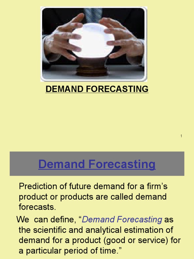 F76a0demand Forecasting | PDF | Forecasting | Linear Trend Estimation