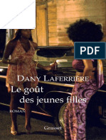 Laferrière Dany Le Goût Des Jeunes Filles