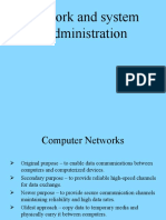Network and System Administration Overview