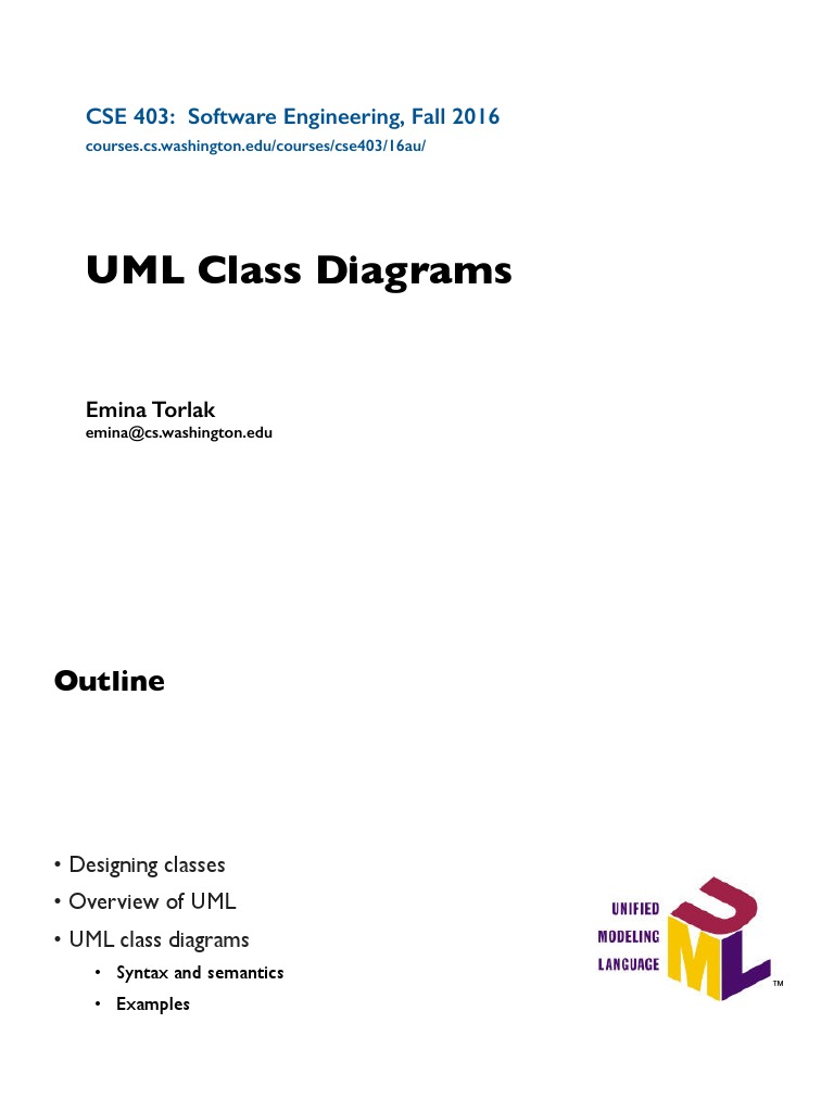 2-UML Class Diagram | PDF | Class (Computer Programming) | Method