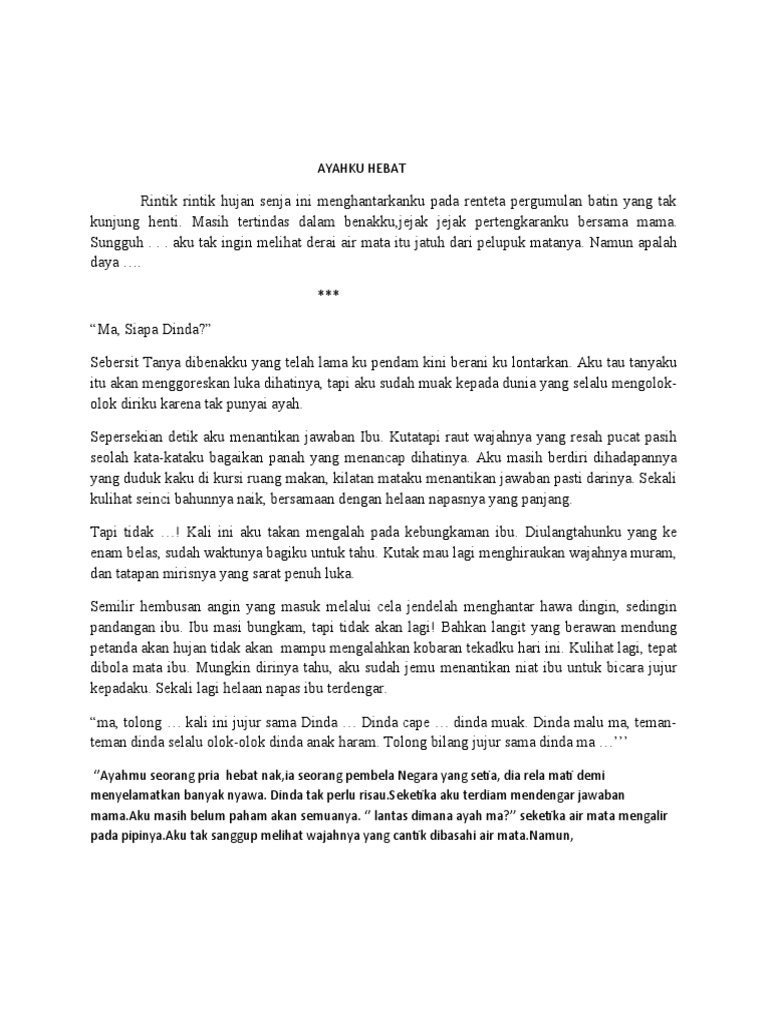 Ayahku Hebat Pdf