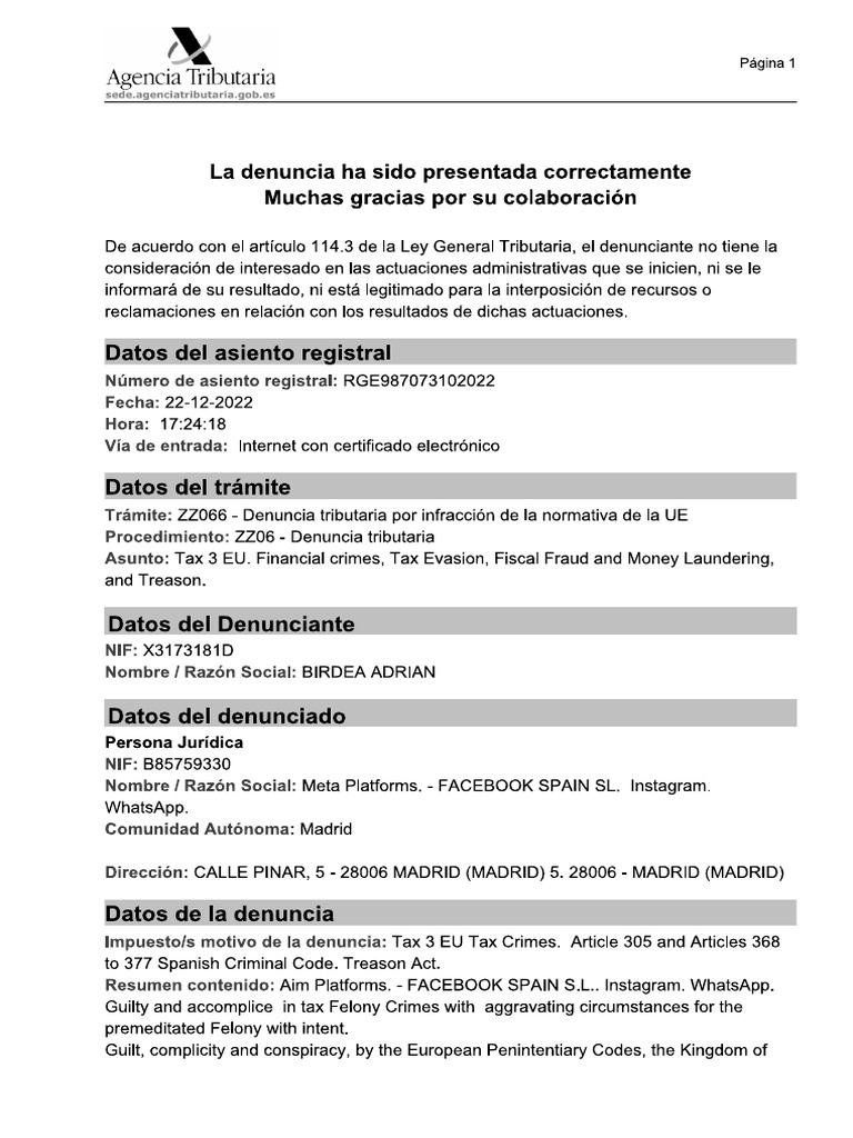 Meta WhatsApp Instagram Face Book | PDF