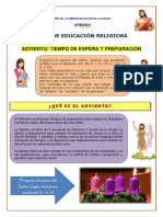 Ficha 5° Adviento Tiempo de Espera y Preparación