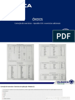 Slide - Aula EAD - Óxidos - Correção de Exercícios - 9º Ano