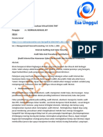 TUGAS 4 - 20210801207 - Daniel Hutajulu - Perusahaan Virtual - Resume Jurnal IT Auditor