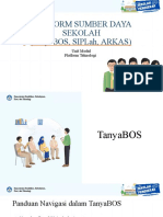 Materi Platform Sumber Daya Sekolah (TanyaBOS, SIPLah, ARKAS)