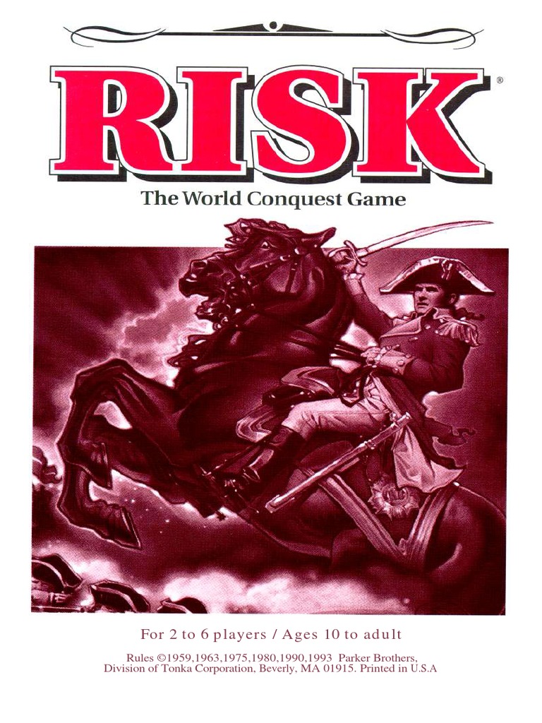 A3 Risk Rulebook PDF Conflicts Military