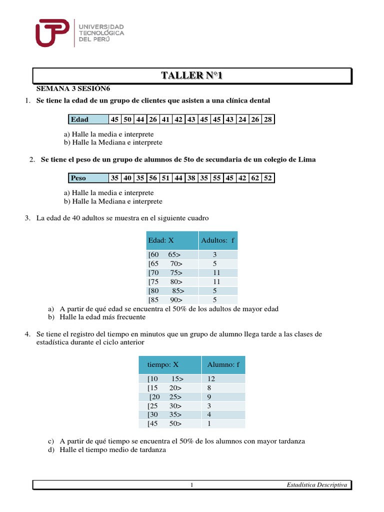 Ejercicios+Sem+3 +ses+2 | PDF