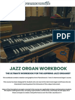 Jazz Organ Workbook