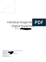 Individual Assignment 02 (Digital Expertise) Update