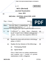 MCS 014 Previous Year Question Papers by Ignouassignmentguru