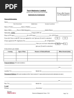 Application Form