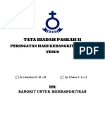 Paskah II, 13 April 2020 (Indonesia)