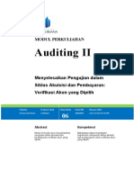 Modul Auditing II (TM6)
