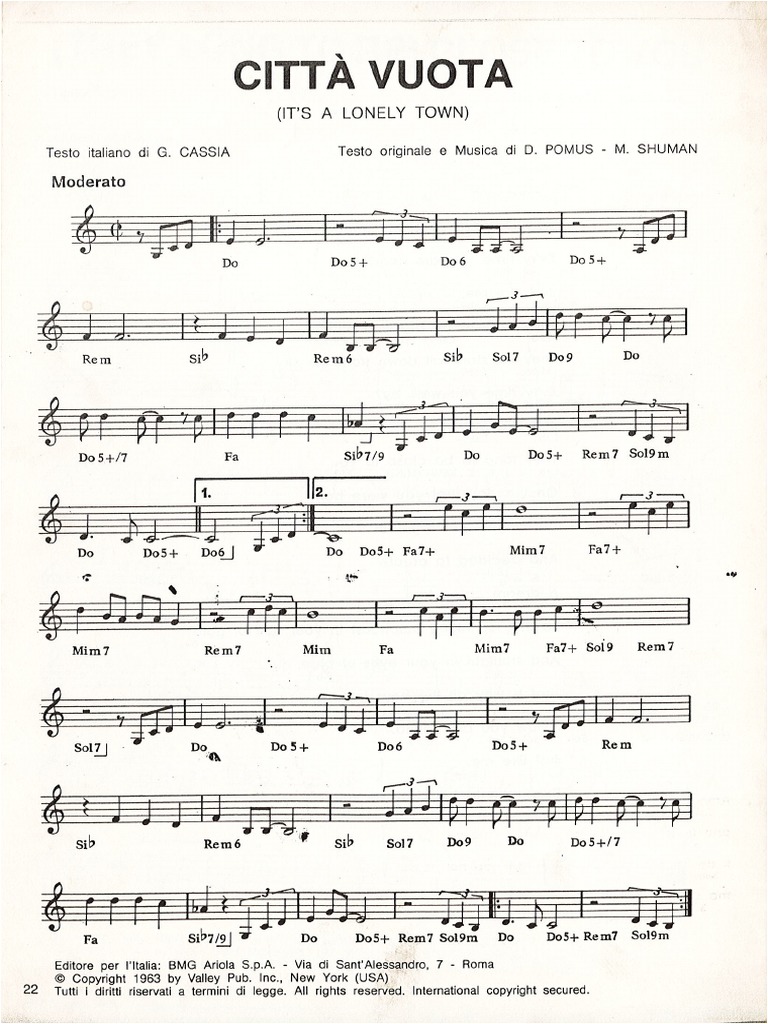 Citta' Vuota PDF