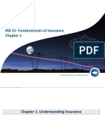 INS 21 Chapters 1-Understanding Insurance