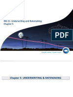 INS 21 Chapters 5-Underwriting and Ratemaking