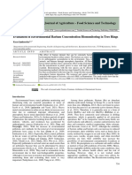 Evaluation of Environmental Barium Concentration B