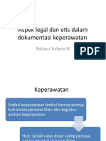 Aspek Legal Dan Etis Dalam Dokumentasi Keperawatan