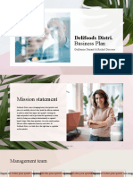Delifoods Distri. Business Plan