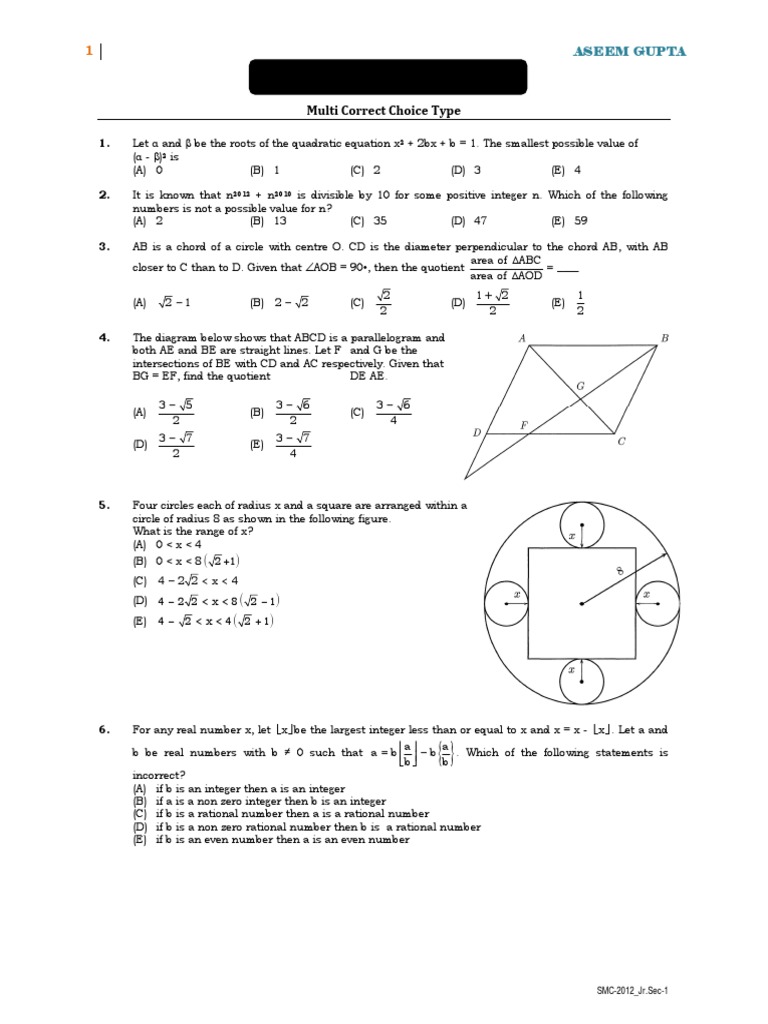Smo 2012 pdf numbers real number