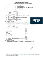 FORMULIR SCREENING COVID New 2022