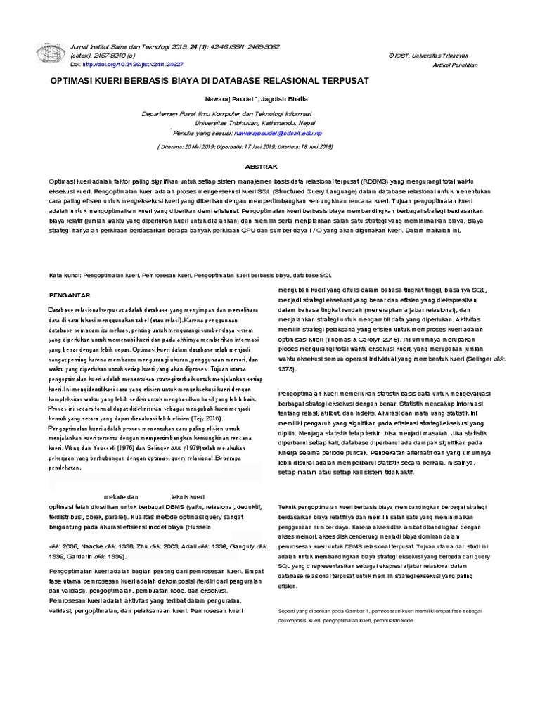 12 cost based query optimization in centralized relat en id pdf