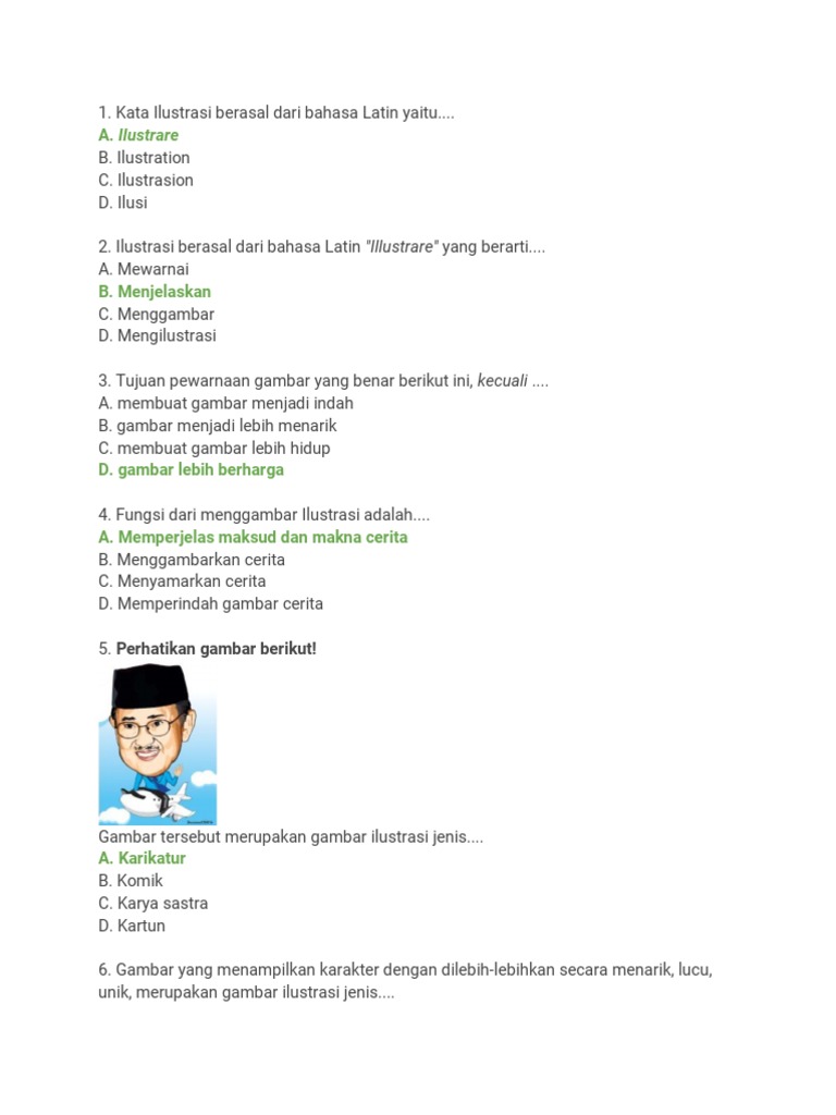 Soal Gambar Ilustrasi | PDF