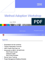 IBM Method Adoption Workshop