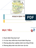 C6 HOẠCH ĐỊNH TỔNG HỢP