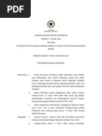 Download UU Nomor 5 Tahun 2004 tentang Perubahan atas Undang-undang Nomor 14 tahun 1985 tentang Mahkamah Agung by Hukum Inc SN6161635 doc pdf