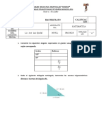 Calificación de Matemática 3ro BGU