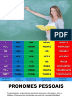 Os principais tipos de pronomes em inglês