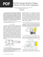 Effective EMI Filter Design Method of Singlephase Inverter Based On Noise Source Impedance