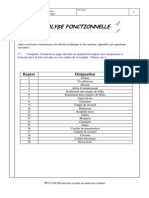 TP N°100 Analyse Fonctionnelle