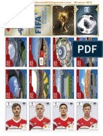 Album Panini RUSSIA 2018 Collection