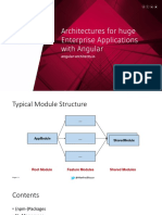 Module Structure and Microfrontends