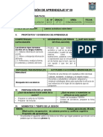 Sesión #09 Comunicación (Leemos Acrosticos)