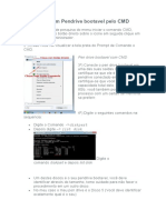 Como Criar Um Pendrive Bootavel Pelo CMD