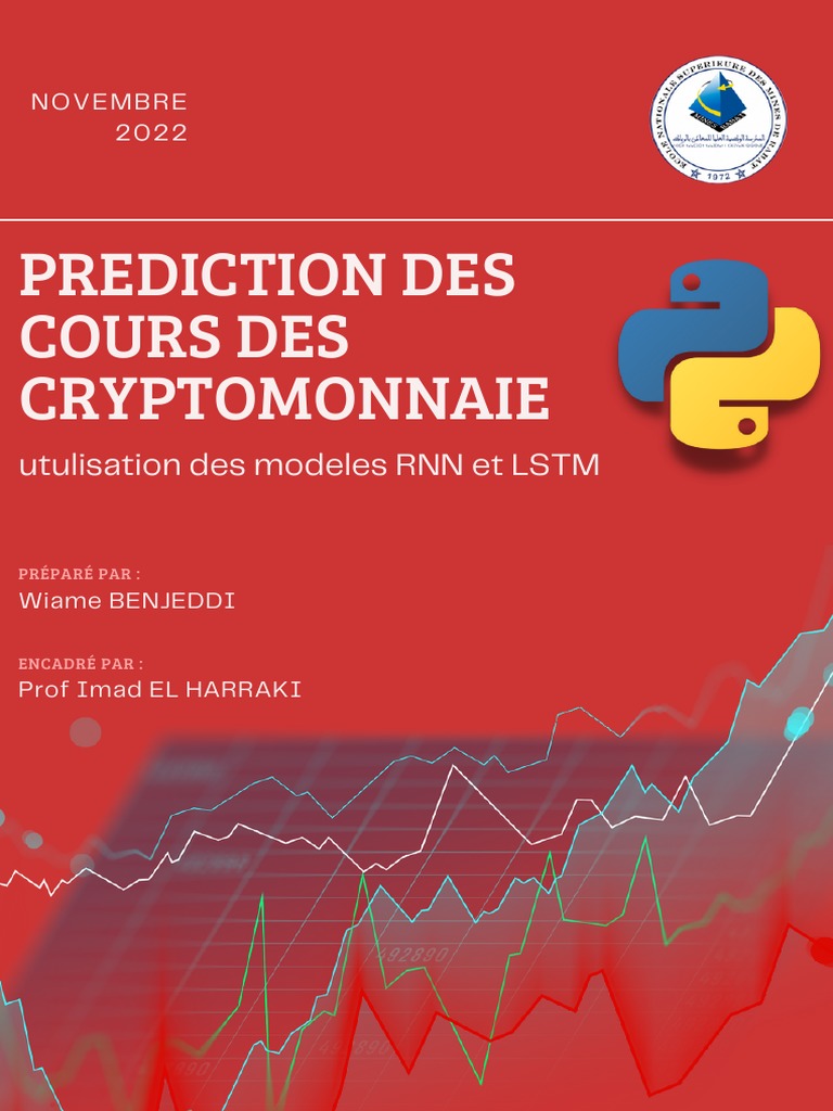 Prédicttion Des Cours de Cryptomonnaies | PDF | Réseau de neurones  artificiels | Mathématiques appliqués