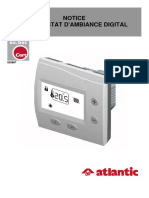 Thermostat Plancher Rayonnant Electrique Atlantic Domomat