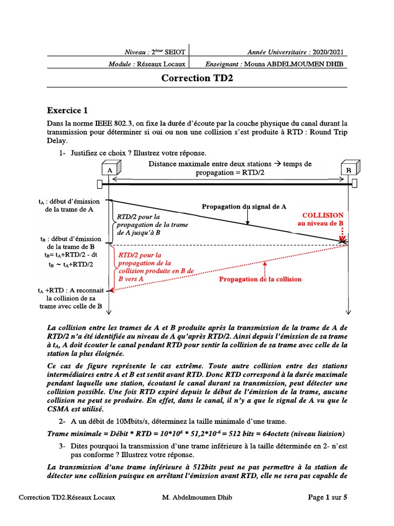 Correction TD2 | PDF