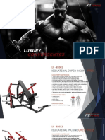 Catálogo de Máquinas de Gimnasio PDF - Línea Luxuty Convergentes