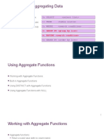 SQL-5-Grouping and Aggregating Data