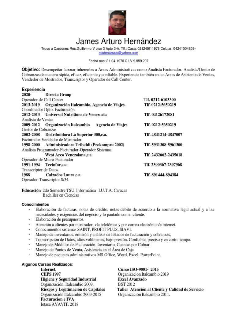 Esto Es Un Modelo de Resumen Curricular - 1696257459