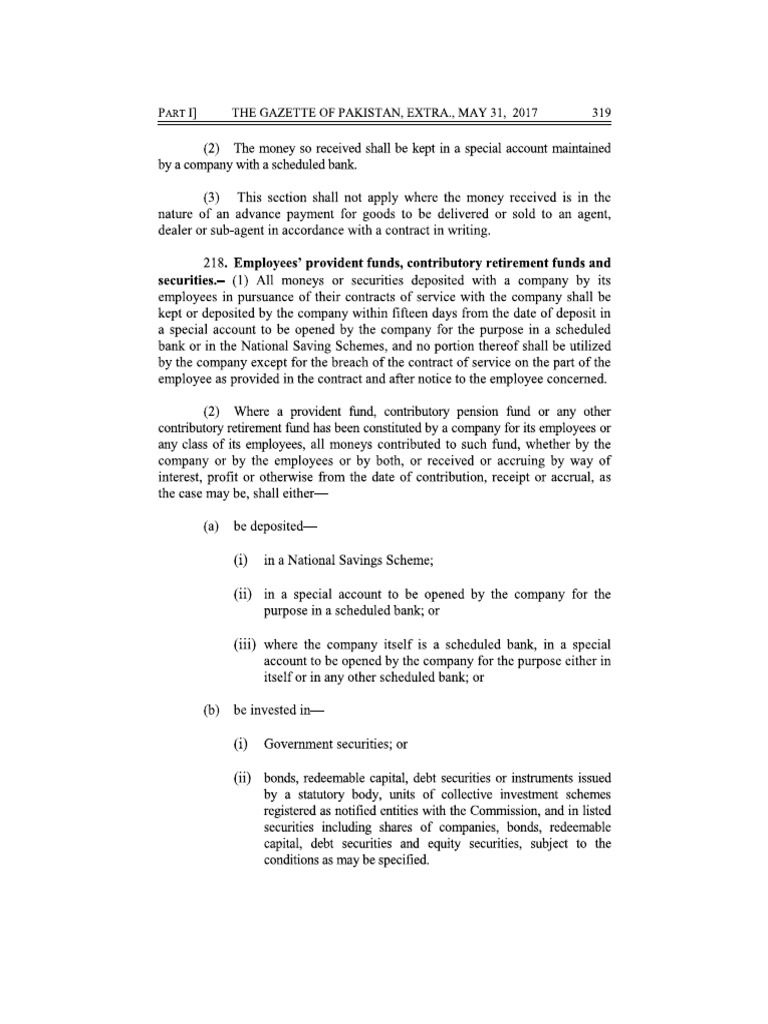 Companies act extract pdf