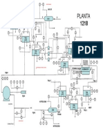 Planta: Flujo A B TK1 Vapor B