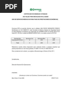 Certificado Porvenir